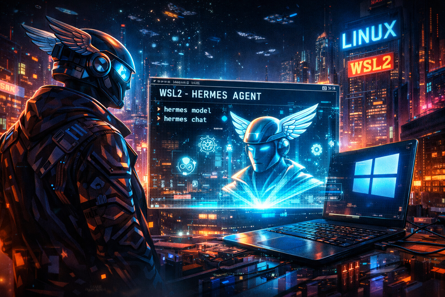 HERMES AGENT EN WSL2: UNA FORMA MUY PRÁCTICA DE TENER UN AGENTE DE IA SERIO DENTRO DE WINDOWS