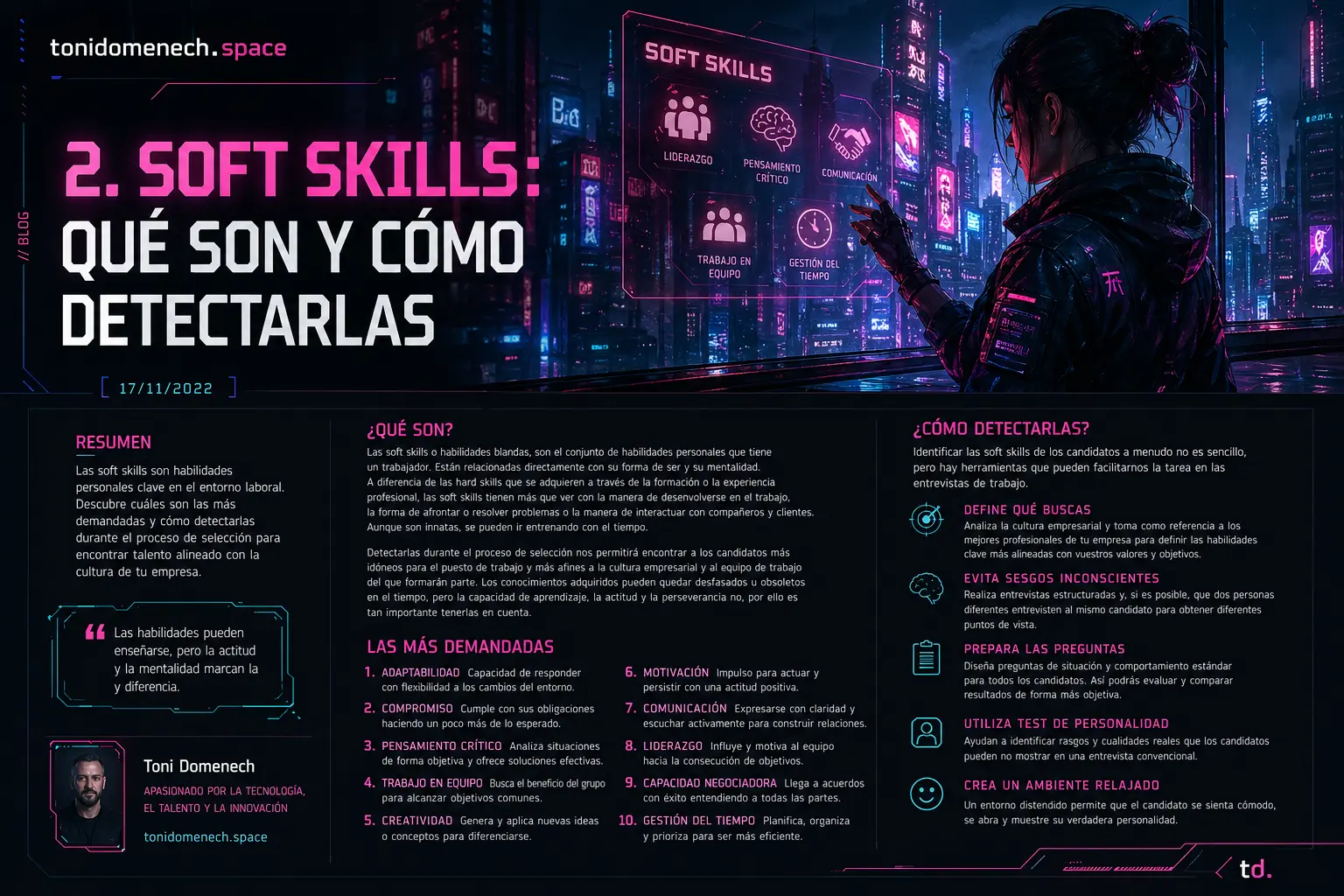 2. SOFT SKILLS : QUÉ SON Y CÓMO DETECTARLAS