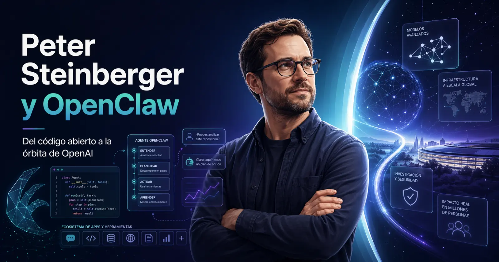 Peter Steinberger y OpenClaw: cómo un agente de IA open source acabó en la órbita de OpenAI