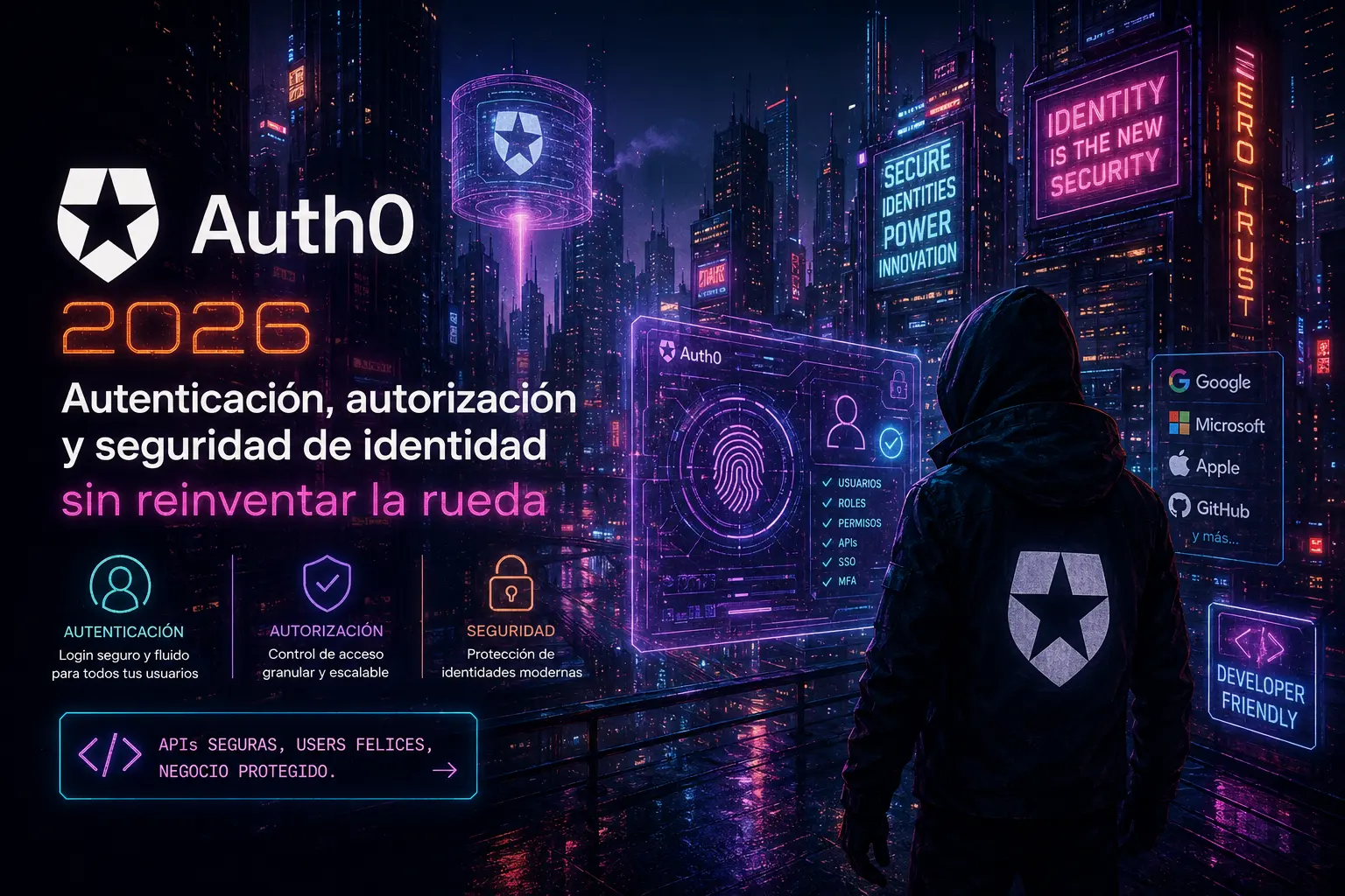 Auth0 en 2026: autenticación, autorización y seguridad de identidad sin reinventar la rueda